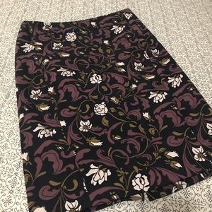 Beautiful floral pencil skirt